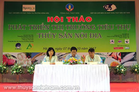 Phát triển thị trường tiêu thụ thủy sản nội địa