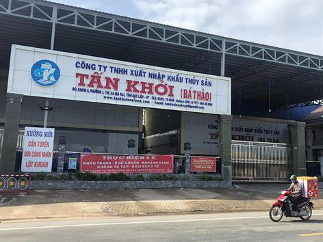 Công ty Tấn Khởi liên quan đến hơn 600 ca F0 tại Bạc Liêu