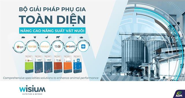 Wisium Việt Nam giới thiệu bộ giải pháp phụ gia toàn diện giúp tăng năng suất vật nuôi