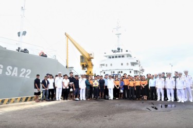 52 ngư dân bị cháy tàu cá ở biển Trường Sa được cứu, đưa về đất liền